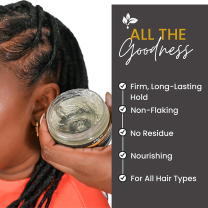 Jaycee Naturals Slick Me Edge Control – Water-Based Hold for 4C Hair