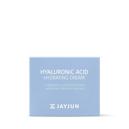 JAYJUN JJ Hyaluronic Acid Hydrating Cream 50g – Lightweight Daily Moisturizer with 8-Weight Hyaluronic Acids & Panthenol