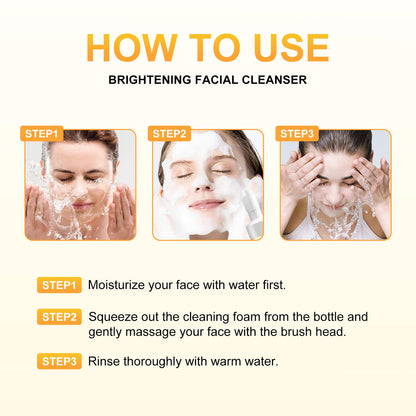 Jaysuing Turmeric Face Wash – Gentle Foaming Cleanser for All Skin Types