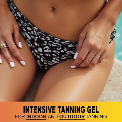 Jeallis Extreme Dark Luxe Gel Mango – Tan Accelerator for Outdoor Sun & Sunbeds