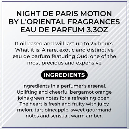 Jean Antoine Night De Paris Motion EDP 3.3 oz – NIGPFZ006