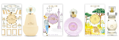 Jeanne Arthes Tea Time Pris – Chou à la Crème Vanilla Perfume for Women, Made in Grasse, 100 ml