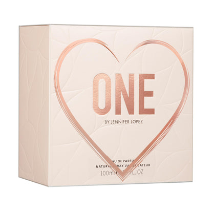 Jennifer Lopez One Eau de Parfum — Special Edition Heart Acetate Sleeve, 100 ml