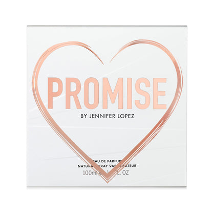 Jennifer Lopez Promise Eau de Parfum – 3.4 oz with Special Edition Heart Acetate Sleeve
