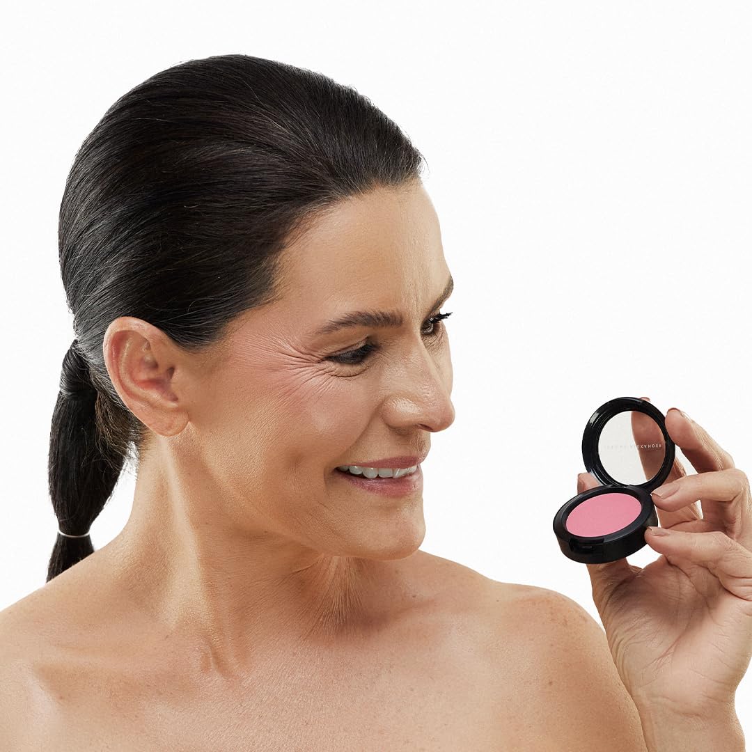 Jerome Alexander Blush ‘n’ Kiss Cream for Cheeks & Lips in Jam – Buildable, Creamy Blush Balm