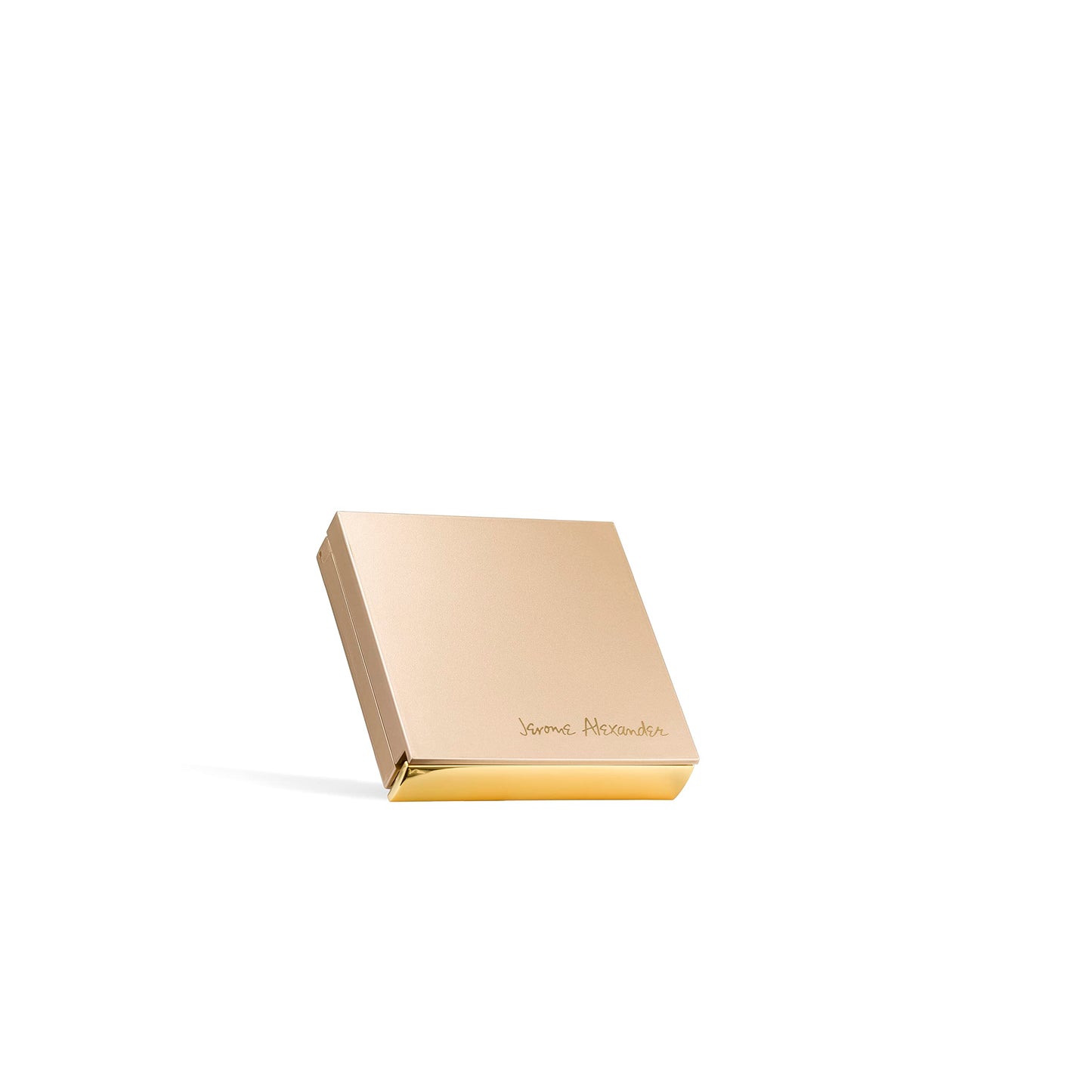Jerome Alexander MagicMinerals Pressed Powder Set with Mirror Compact & Extending Lash Mascara (Medium Dark)