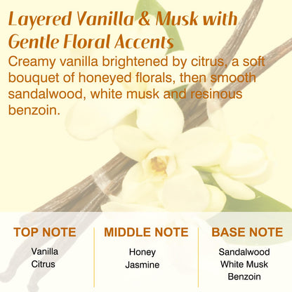 Jgppe Vanilla Musk Perfume for Women – 1.7 fl oz Eau de Parfum, Long-Lasting Sweet Vanilla Scent