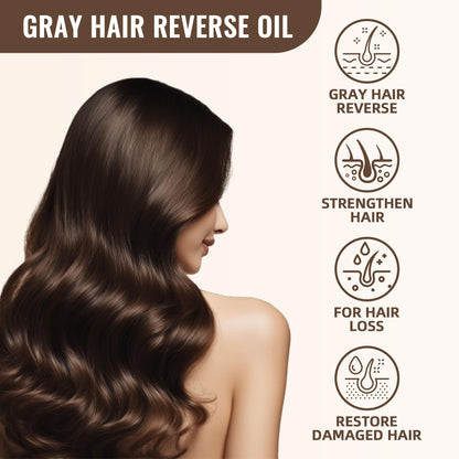 Jiaoming Gray Hair Reverse Oil with Usman Grass & Polygonum Multiflorum – Scalp Care