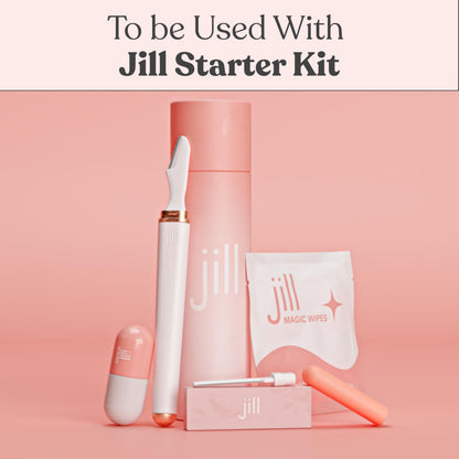 JILL Glow After Shave Cream for Face – Post-Shave Moisturizer (4x0.2oz)
