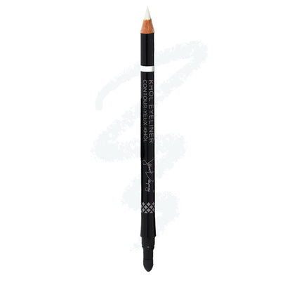 Jillian Dempsey Khol Eyeliner – Waterproof Pencil with Built-In Smudger, Cruelty-Free, FTA White