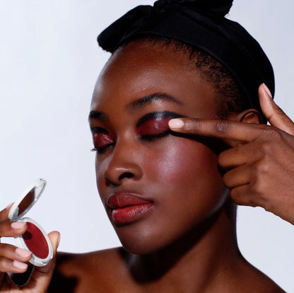 Jillian Dempsey Lid Tint Ruby – Satin-Cream Eyeshadow with Easy, Mistake-Proof Application