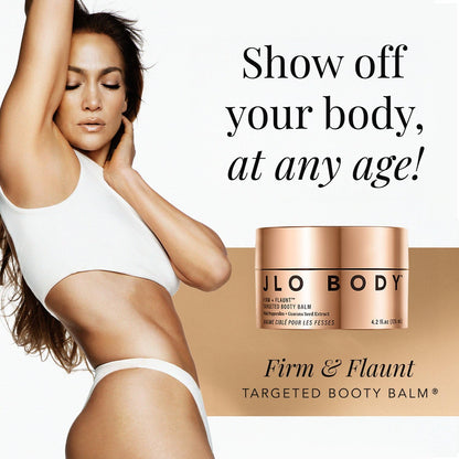 JLO BEAUTY Booty Balm – Skin Firming Cream for Butt, Hips, Thighs & Arms, 4.2 oz