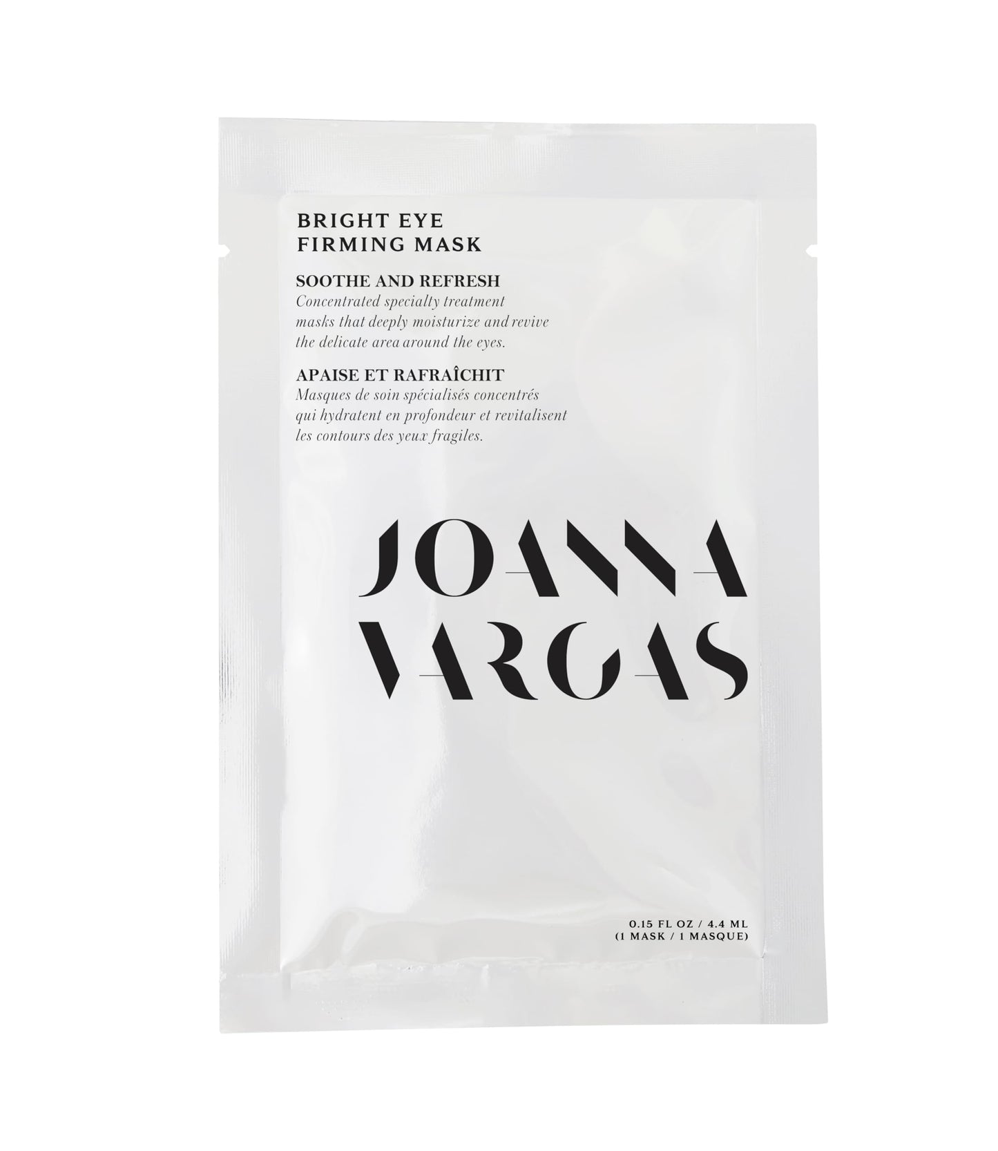 Joanna Vargas Eye Gel Mask – Hydrating Under Eye Patches with Hyaluronic Acid & Chamomile
