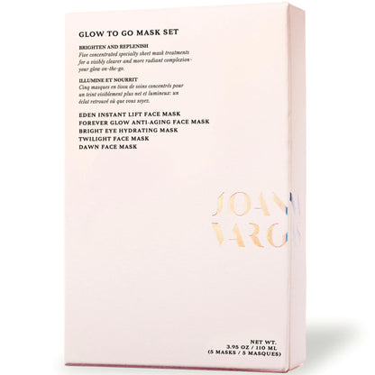 Joanna Vargas Glow To Go: 5 Hydrating Face Masks for Radiant Skin