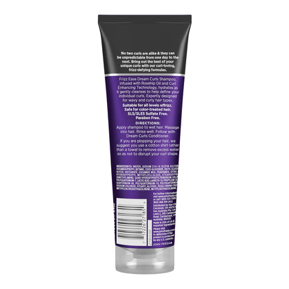 John Frieda Frizz Ease Dream Curls Shampoo – SLS/SLES Free for Curly Hair, 2 x 8.45 oz