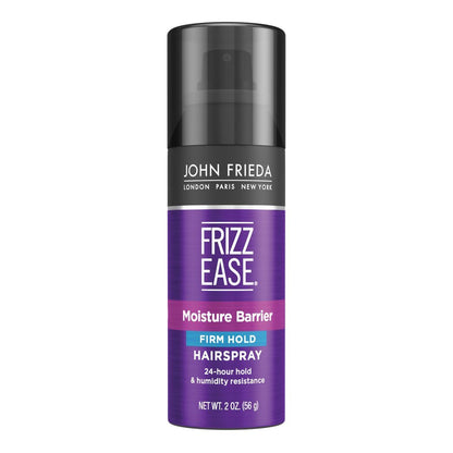 John Frieda Frizz Ease Moisture Barrier Firm Hold Hairspray, 2 oz – Humidity-Resistant Style