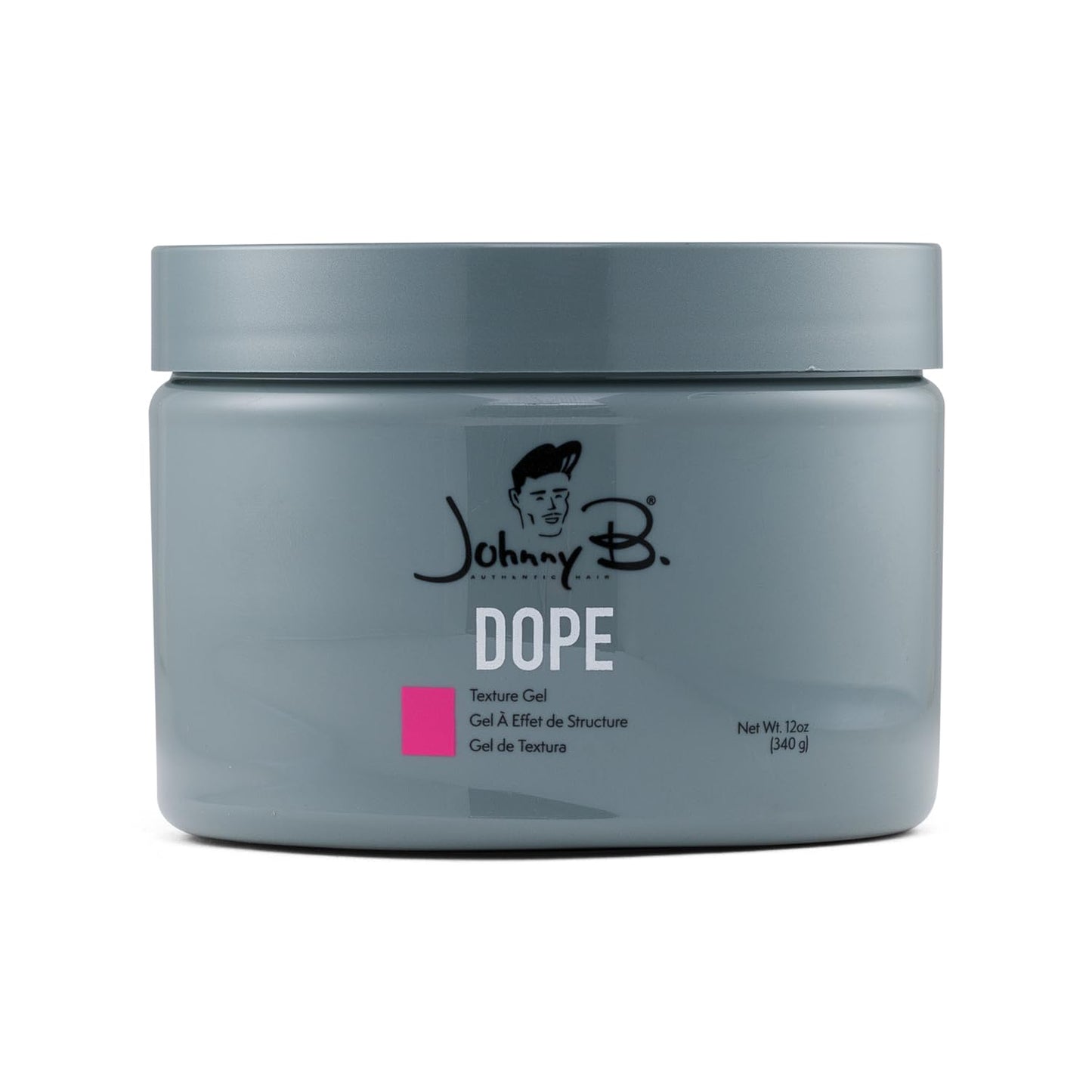 JOHNNY B. Dope Texture Gel 12 oz. – Half Gel, Half Pomade for Flexible Hold