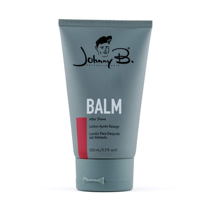 JOHNNY B. Professional Balm After Shave - All-Natural Hydrating Formula, 3.3 oz