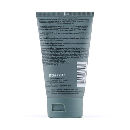JOHNNY B. Professional Balm After Shave - All-Natural Hydrating Formula, 3.3 oz