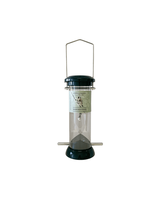 Johnston & Jeff Green Cast Niger Seed Feeder 20cm