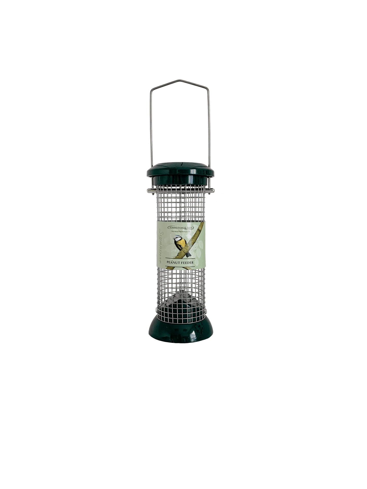 Johnston & Jeff Green Cast Peanut Feeder 20cm