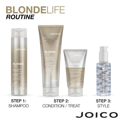 Joico Blonde Life Brightening Masque | 2-Pack Instant Hydration for Blonde Hair