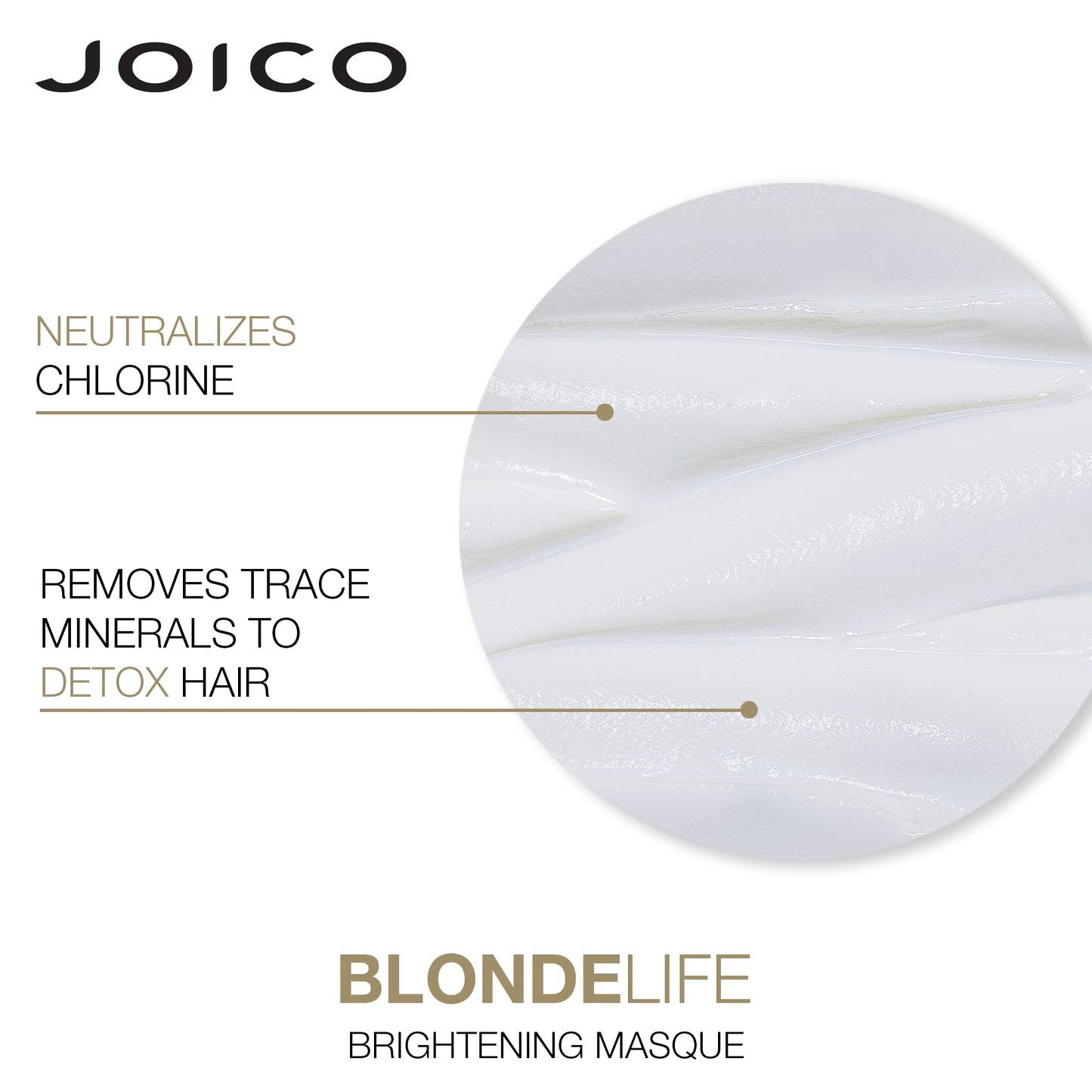 Joico Blonde Life Brightening Masque | 2-Pack Instant Hydration for Blonde Hair