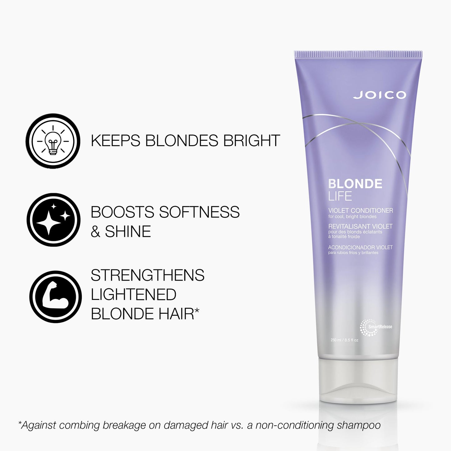 Joico Blonde Life Shampoo & Conditioner – Violet-Tone System for Cool Blonde Hair