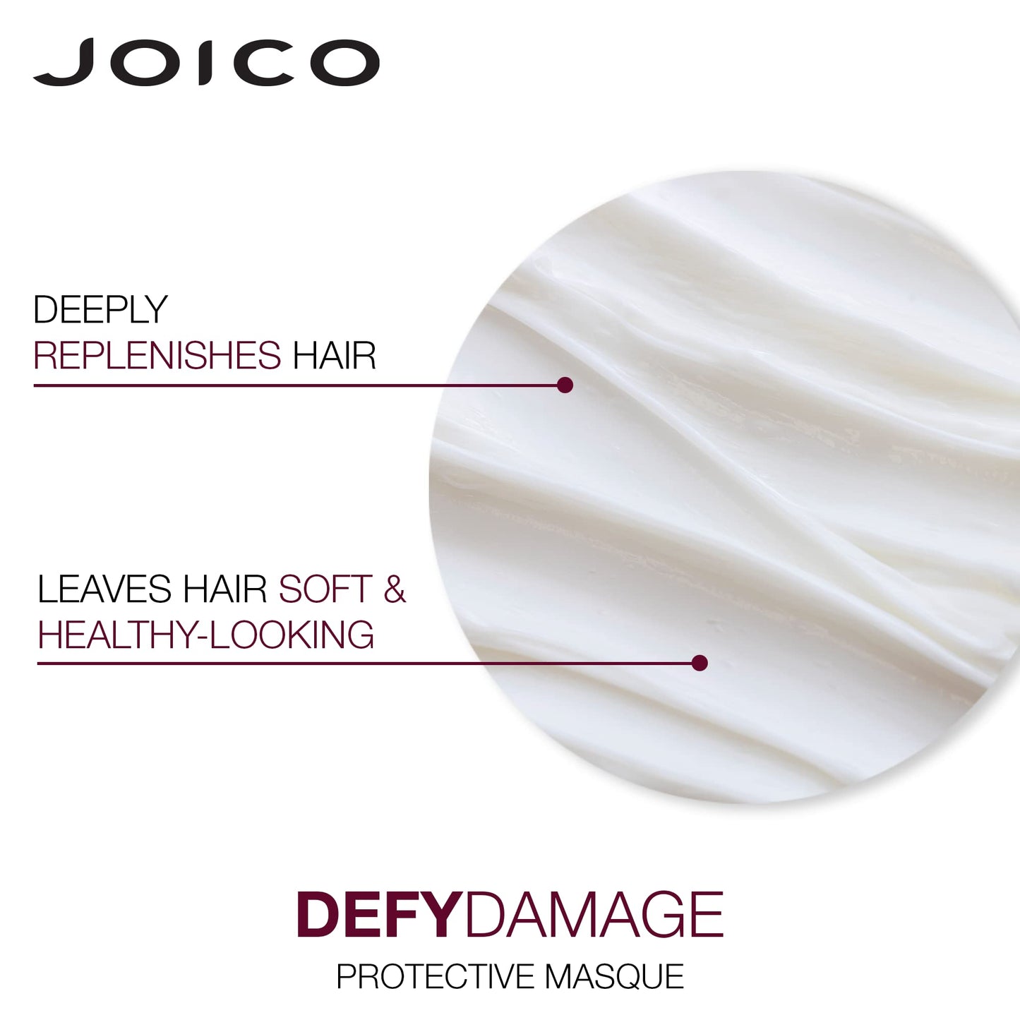 Joico Defy Damage Protective Masque | Bond Strengthening & Color Care | Pack of 2