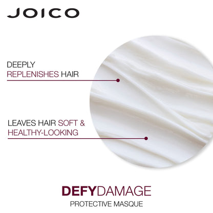 Joico Defy Damage Protective Masque | Bond Strengthening & Color Care | Pack of 2