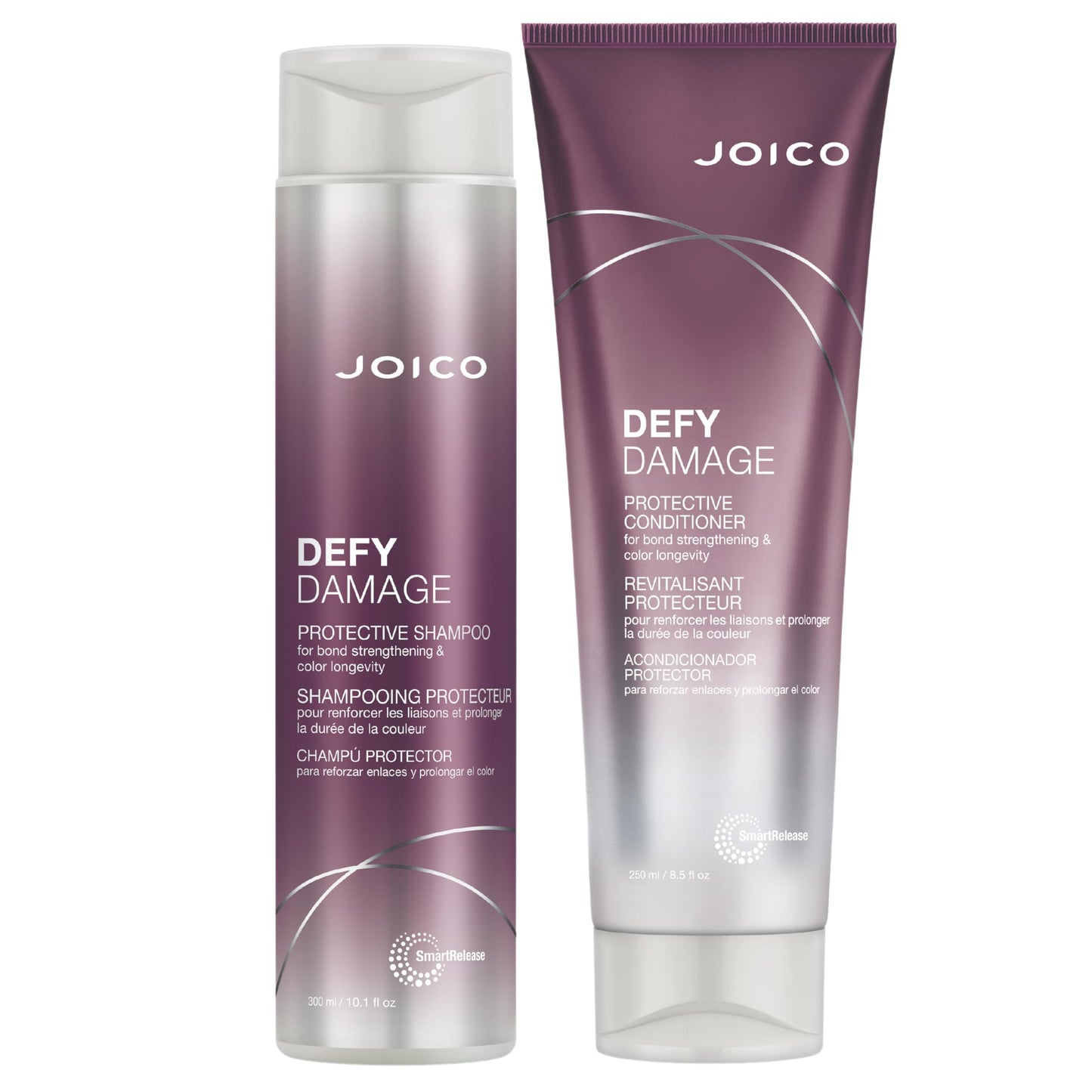 Joico Defy Damage Protective Shampoo & Conditioner Set – Bond Strengthening & Color Longevity