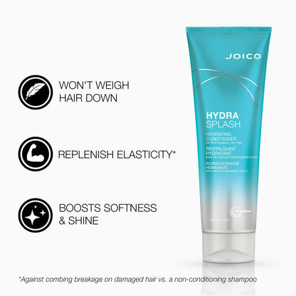 Joico HydraSplash Hydrating Shampoo for Fine Hair Set | Weightless Hydration