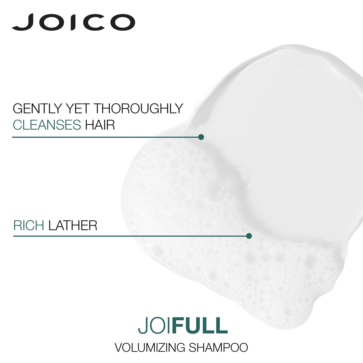 Joico JoiFULL Volumizing Shampoo & Conditioner Set - Fullness, Shine & Lightweight Lift for Fine Hair