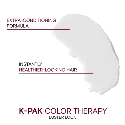 Joico K-PAK Color Therapy Luster Lock – Instant Shine & Repair (2 x 4.7 oz) with Keratin & Argan Oil