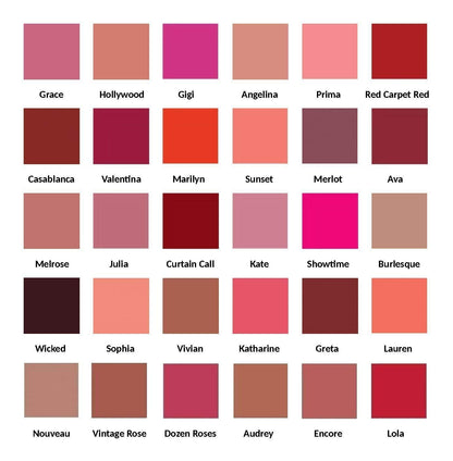 Jolie Luxury Matte Lipstick Grace – Hydrating, Long-Lasting Color, Paraben Free