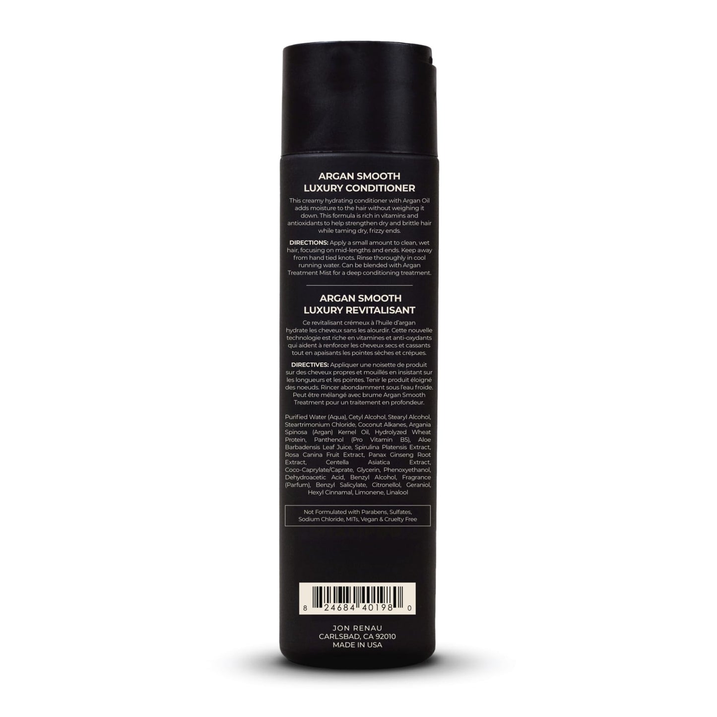 Jon Renau Argan Smooth Luxury Conditioner — Deep Hydration for Wigs & Toppers
