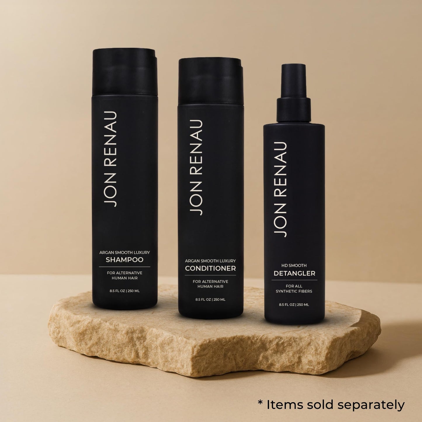 Jon Renau Argan Smooth Luxury Shampoo – Gentle Hydrating Cleanser for Wigs