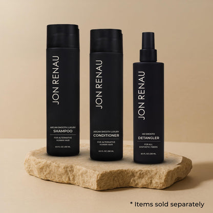 Jon Renau Argan Smooth Luxury Shampoo – Gentle Hydrating Cleanser for Wigs