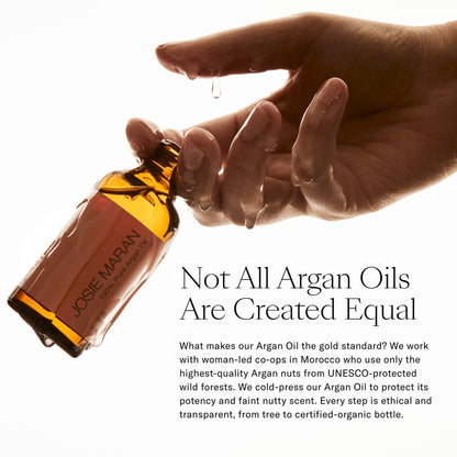 Josie Maran Argan Milk Gift Set – Intense Hydration Body Serum + Night Cream