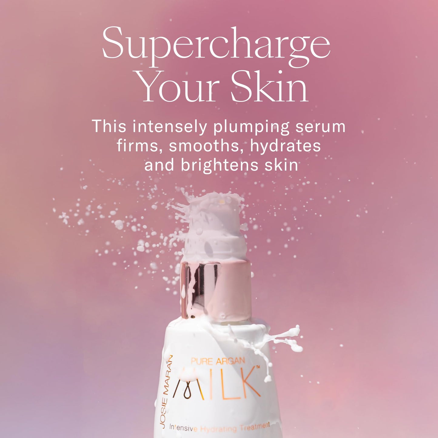 Josie Maran Pure Argan Milk & Triple Hydroxy Resurfacing Set – Hydration + Exfoliation (2 Pieces)