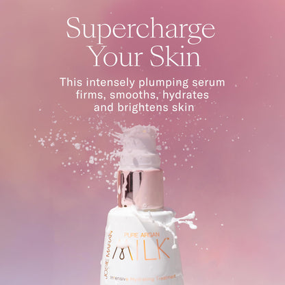 Josie Maran Pure Argan Milk & Triple Hydroxy Resurfacing Set – Hydration + Exfoliation (2 Pieces)