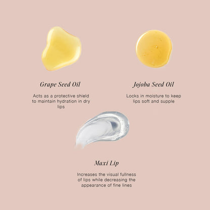 Jouer Essential Vegan Lip Enhancer – Plumping Lip Gloss with Vanilla Scent