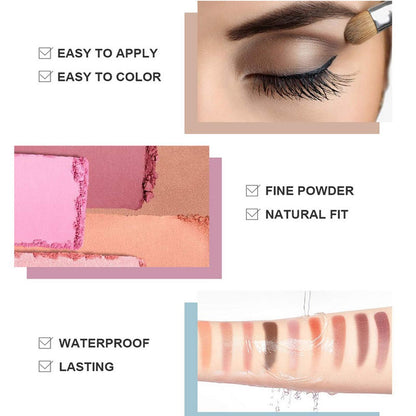 Joyeee 120 Nude Eyeshadow Palette – Multicolor, Highly Pigmented, Sweatproof