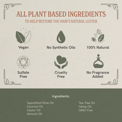 J.R.LIGGETT'S Shampoo Bar – Herbal, All-Natural, Sulfate Free (3 Pack)