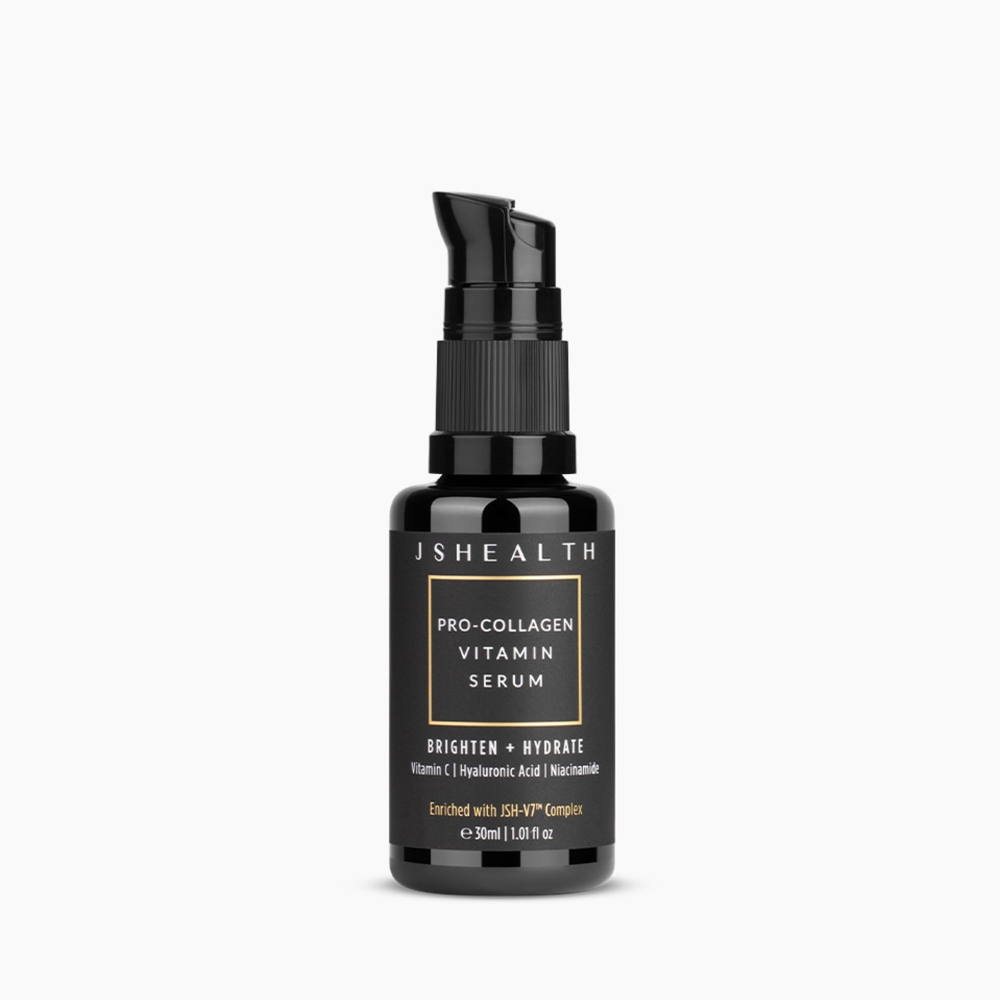 JSHealth Vitamin C Serum for Face – Brightening Hyaluronic Acid Serum with Niacinamide