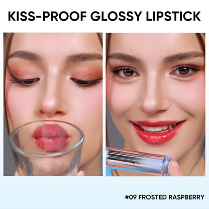 JUDYDOLL Ice Watery Lip Gloss #10 Juiced Berry – Non-Sticky, Long-Lasting Lip Color with Hyaluronic Acid & Collagen