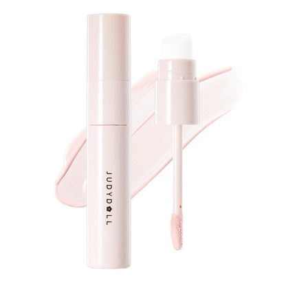JUDYDOLL Liquid Contour & Highlighter — 2-in-1 Sculpt & Glow with Dual Brushes | 01 Fair Rose