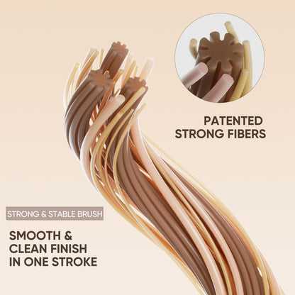 JUDYDOLL Ultra-Fine Liquid Eyeliner – Precision Tip, Waterproof, 8H Wear (#02 Deep Brown)
