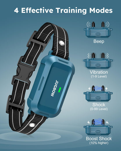Jugbow 2 Dogs Training Collar with Remote – 4200FT Range, IPX7 Waterproof, Dual-Channel