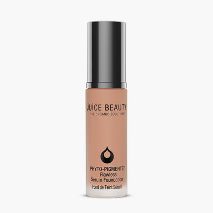 Juice Beauty Phyto-Pigments Flawless Serum Foundation – 16 Natural Tan | Medium-to-Full Coverage, Vegan & Cruelty-Free